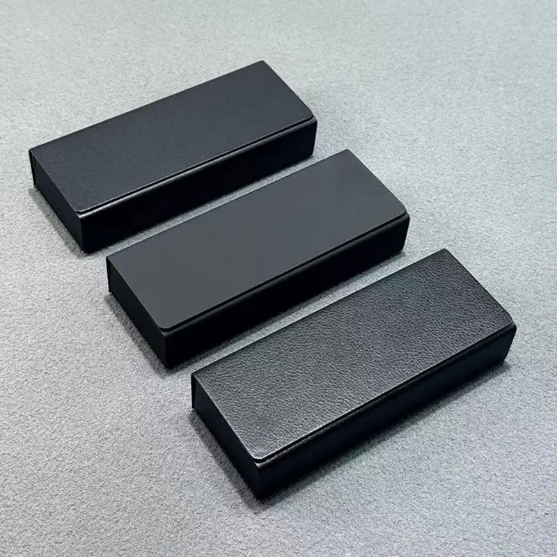 Hard-shell Spectacle Case Men Women Glasses Case PVC Leather Portable Anti-extrusion Sunglasses Storage Box
