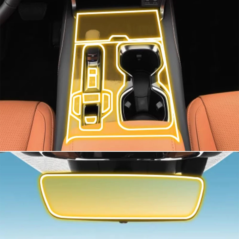 Car TPU Interior Protective Film For Lexus RX 350h 500h 2023 2025 Navigation Screen Anti-Scratch Pre-cut PPF Sticker Accessories - view 2