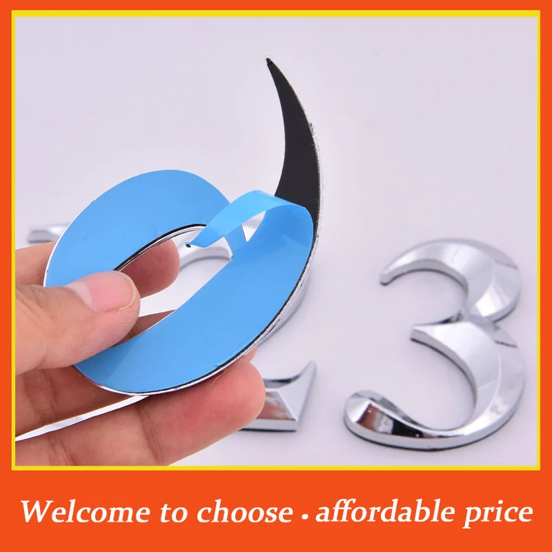 VP 1pc new Self Adhesive Door Number Sign House Number Digit Apartment Hotel Office Sticker