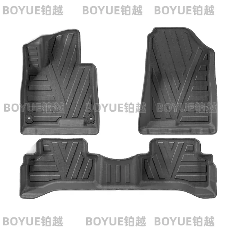 TPE Car Floor Mats for Sportage 2022 European Left Hand Drive All Weather Waterproof Auto Trunk Liner Eco Friendly