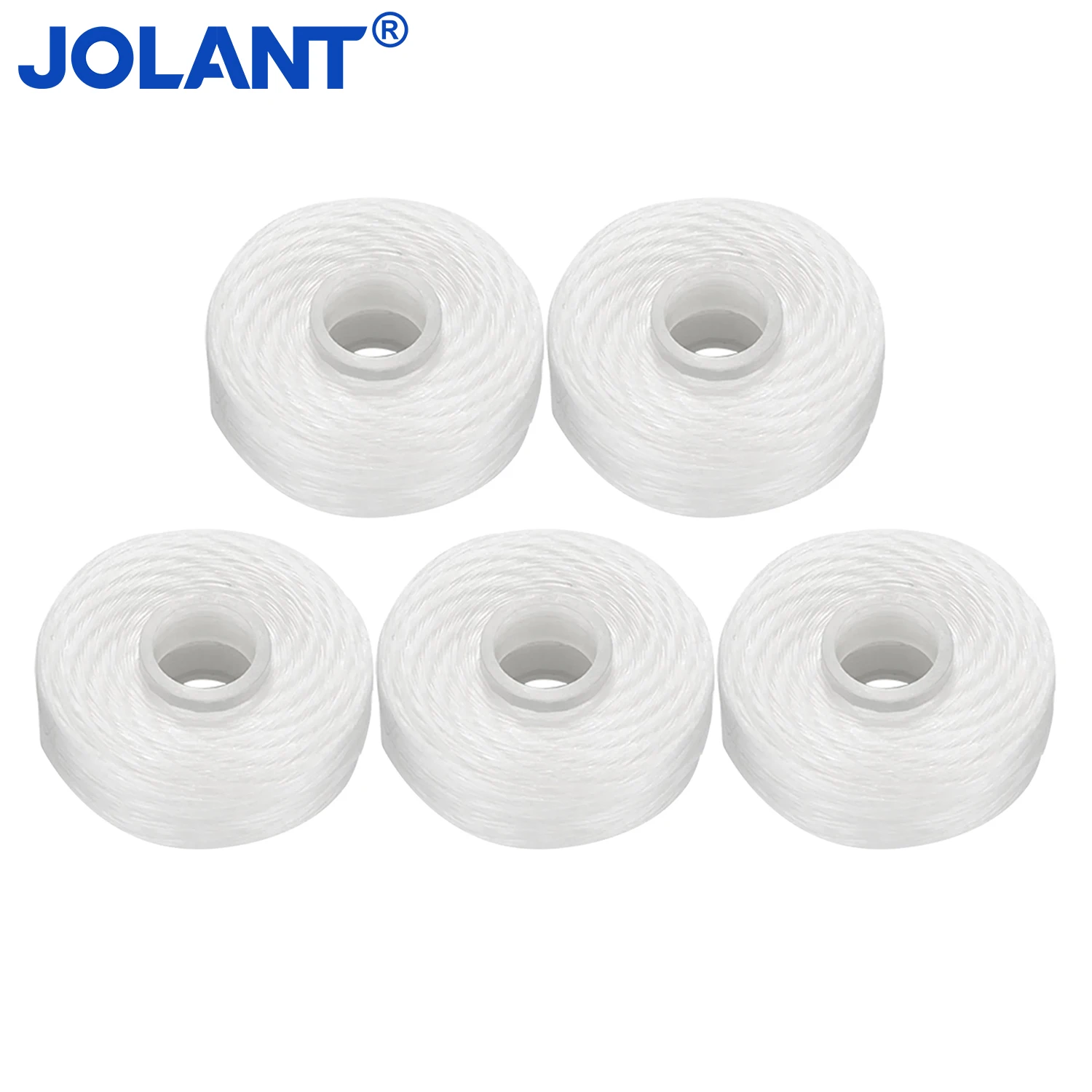 

JOLANT 5 Rolls 50m Dental Flosser Oral Hygiene Teeth Cleaning Dental Floss Spool Wax Mint Toothpick Flosser Teeth Flosser