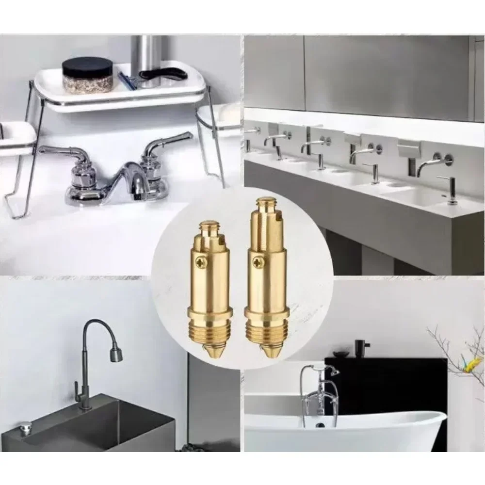 1 PCS Waste Pop Up Click Clack Plug Bolt Spring Replace Spring Plug Bounce Valve For Basin Sink Bathtub Home Improvement Supply