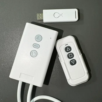 New universal wire remote control screen trigger one click connection for electric projector screen lift switch controller