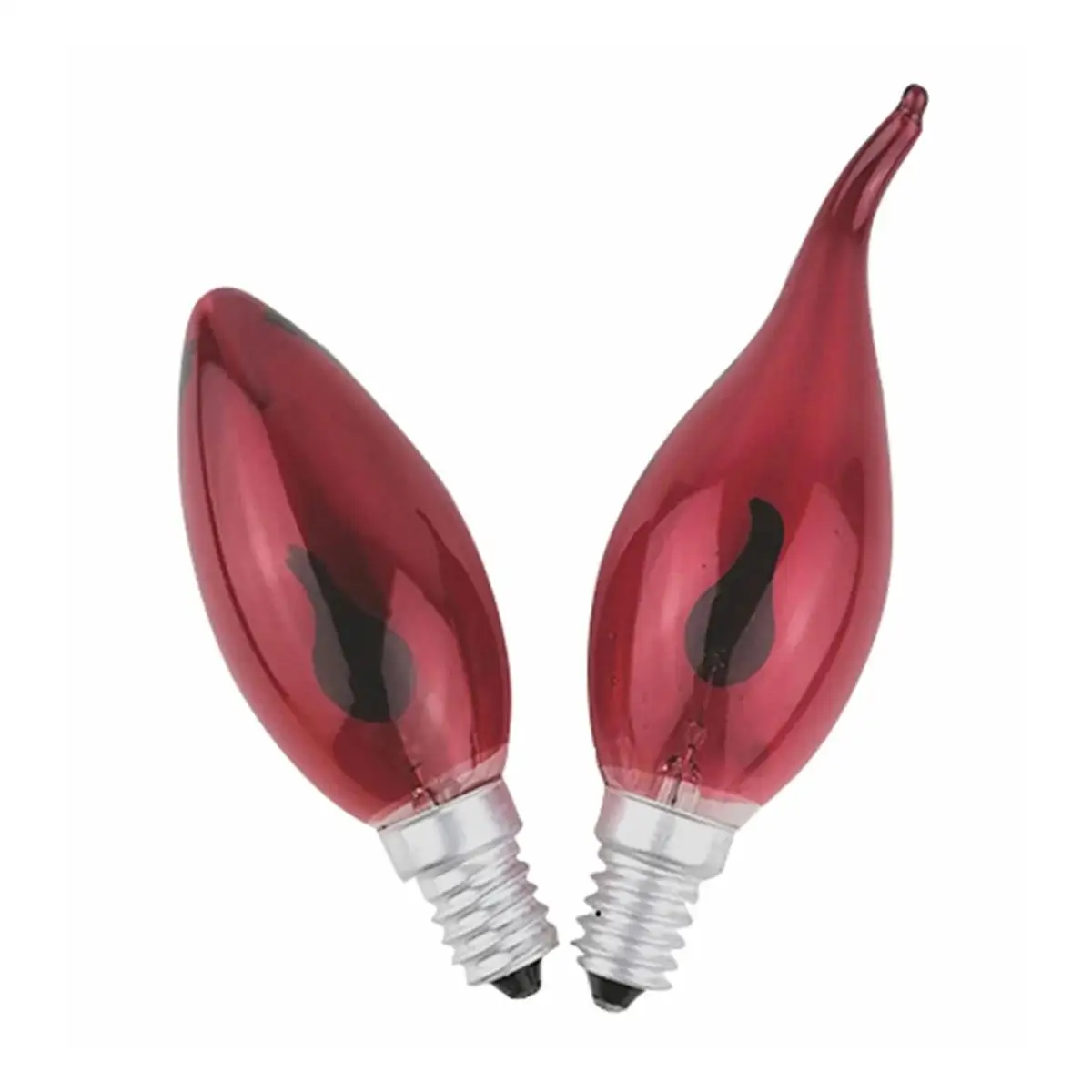 3W E14 220V أدى تأثير اللهب المصابيح المنزلية المصابيح الضوئية تأثيرات الشمعة النار الرجعية الديكور القديم أضواء إديسون الإضاءة أمبولات