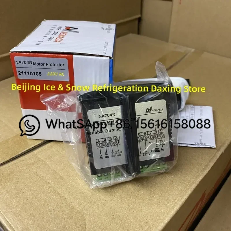 NA704N New Asia Motor Protector Formerly NA704L Overload Phase Absence Current Protection Relay Complete SKU Model Code High