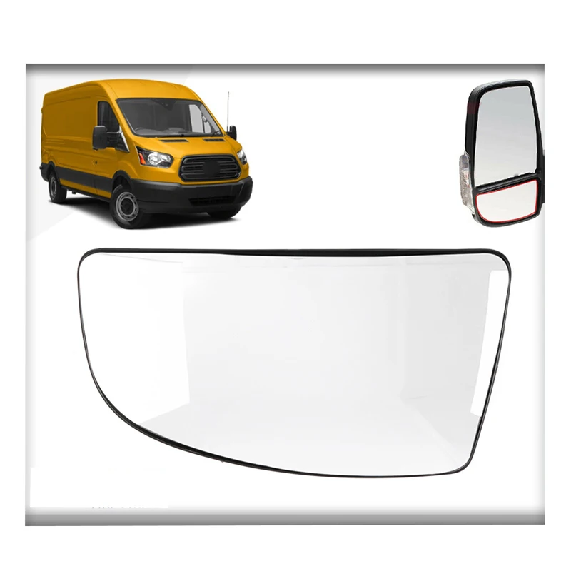 

FOR FORD TRANSIT MK8 PASSENGER BACK PLATE LOWER DOOR WING MIRROR GLASS 1855103
