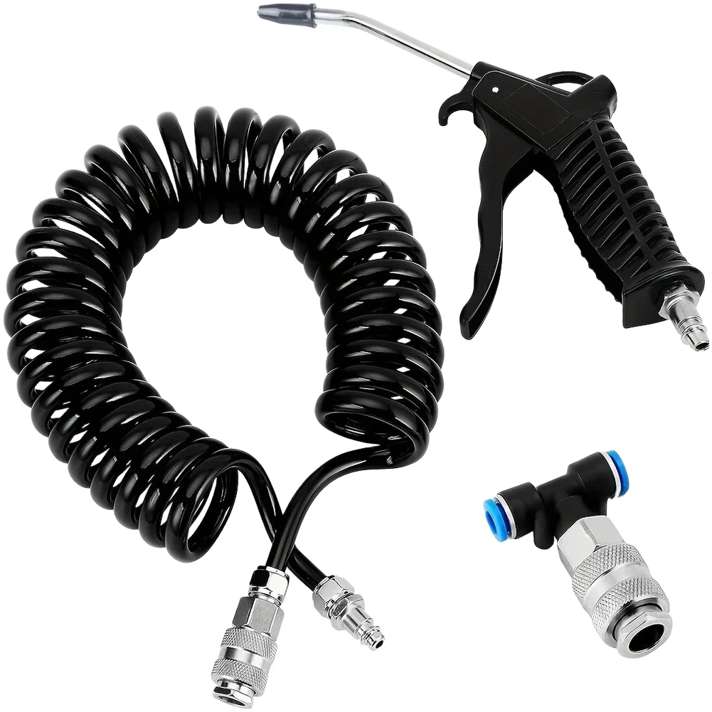 T Design 6mm Quick Connect Air Blow Tool for Truck Seat Air Cushioning Systems and On Road Commercial Vehicle Air Applications