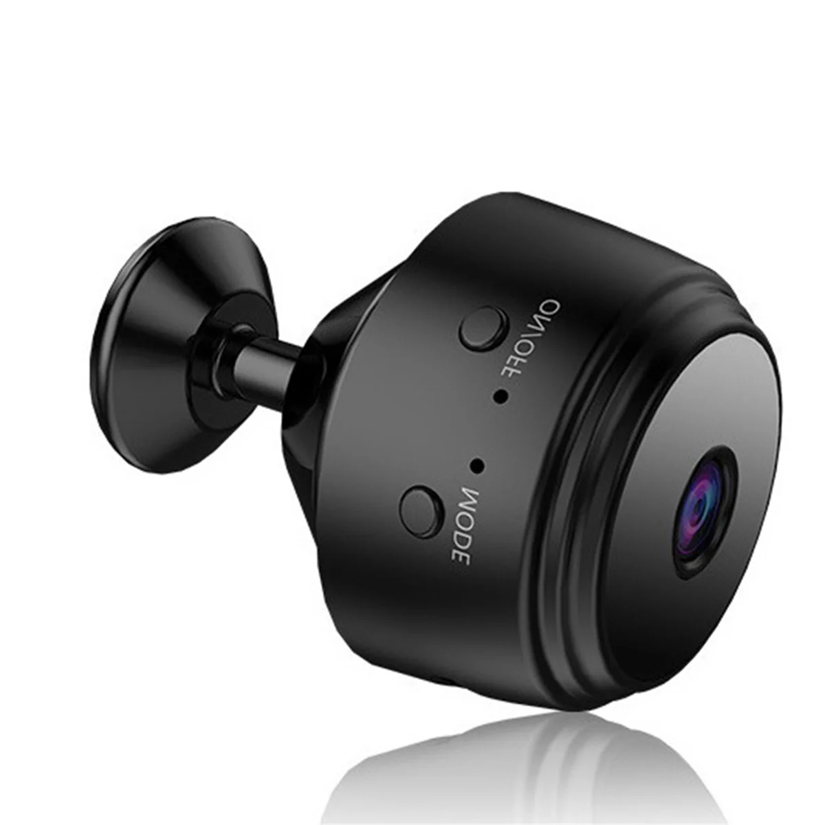 A14M A9 Câmera Portátil Sem Fio Câmera Wifi Home HD Câmera de Segurança Câmera Esportiva Ao Ar Livre Webcam, Preto