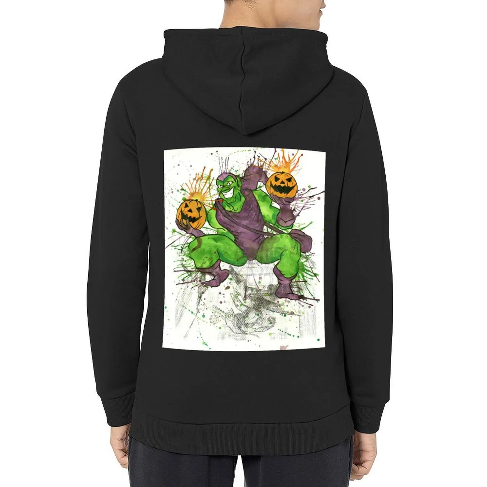 

Green Goblin Hoodie anime clothing men's sweat-shirt mens designer clothes aesthetic clothing hoodie men