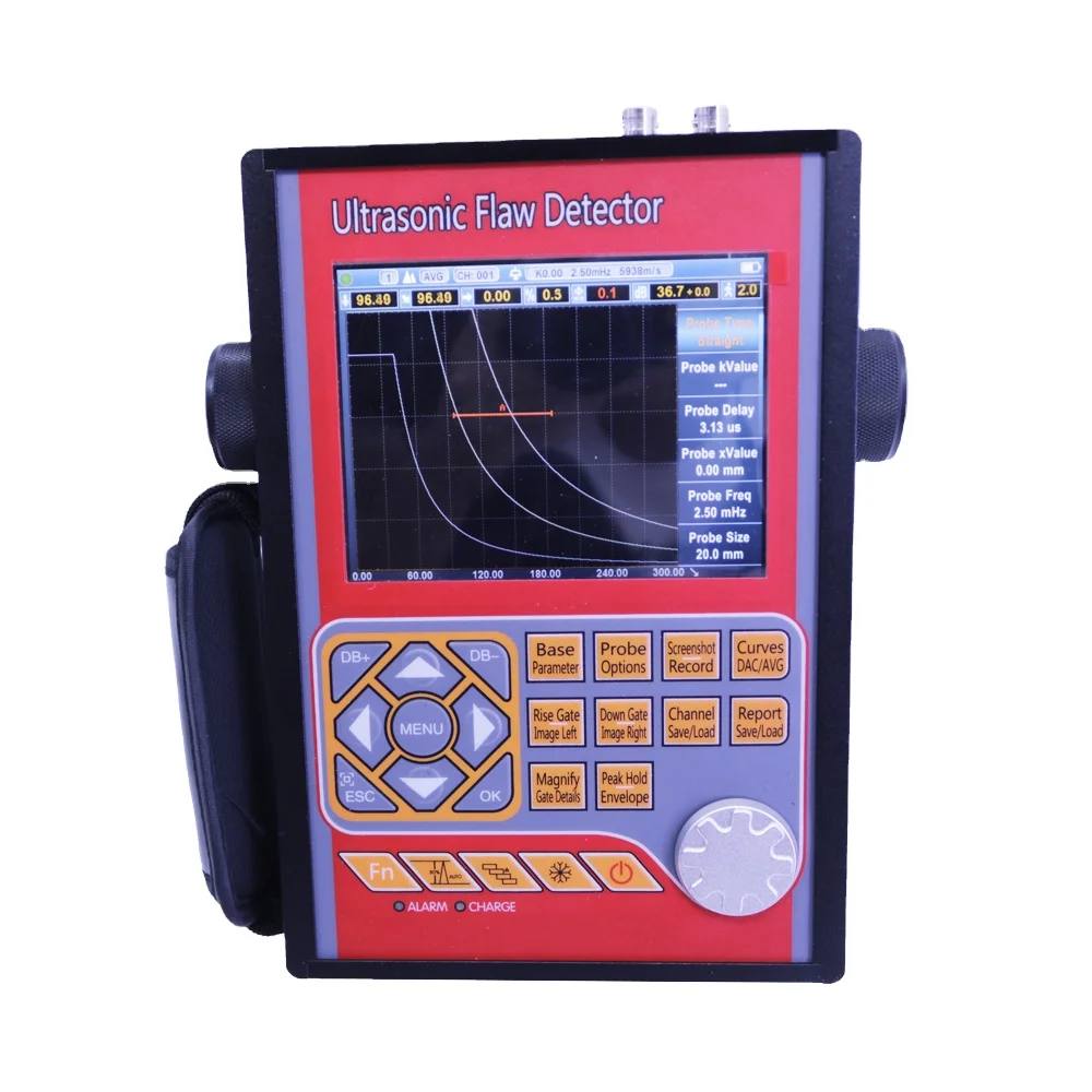 680 Flaw Detector Portable Industrial Digital Ultrasonic 0 to 15000 mm NDT Range