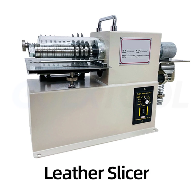 Small Leather Slitting Machine Water Drill Slitting Machine Belt Conveyor Belt Paper Products Electric Slitting Machine