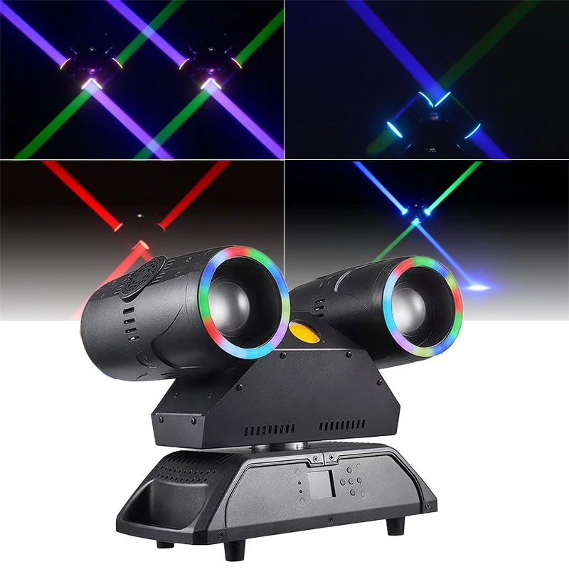 

Световые приборы Tiitee Factory: Новая модель Tanque Effect Light с двойными головками, движущиеся головы, эффекты Beam, Wash, Strobe для сцены