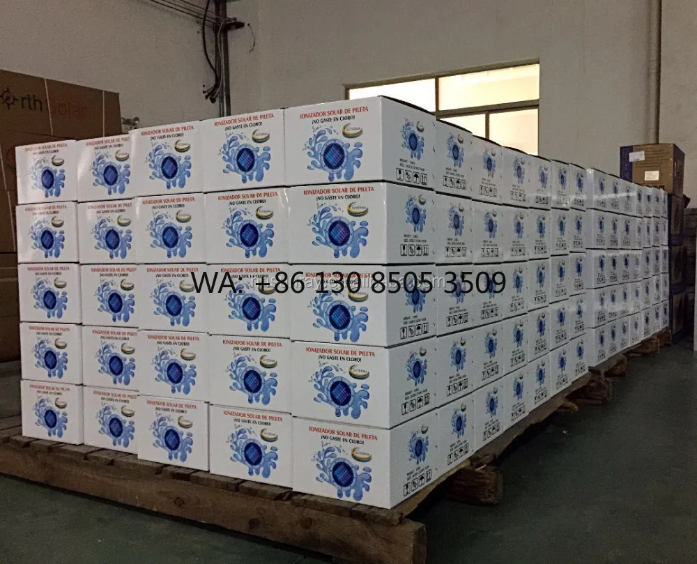 

High Quality 80% Chlorine Reduction Solar Ionizer Copper for Household Swimming Pools