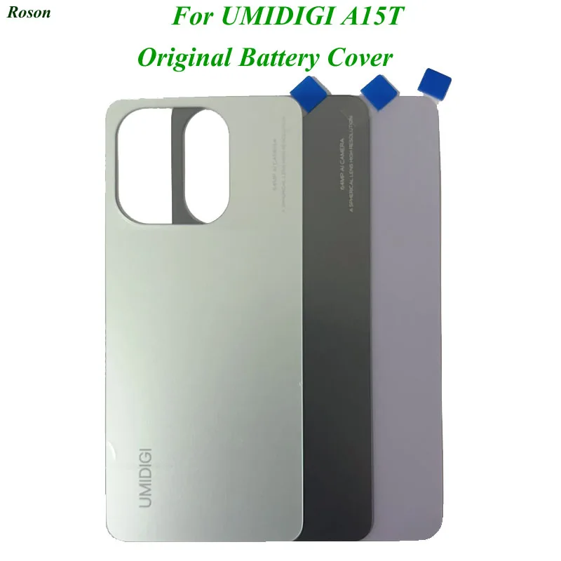 For 6.7inch UMIDIGI A15T Battery Cover 100% Original New Durable Back Case Mobile Phone Accessory for UMIDIGI A15T