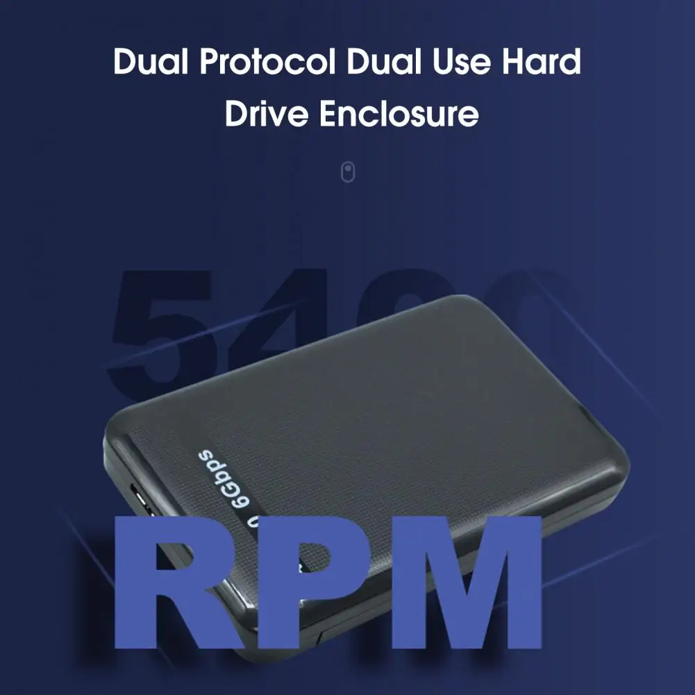 2.5 Inches Hard Disk Enclosure Driver Free High Speed 6Gbps USB 3.0 SATA 3.0 SDD HDD Case for Computer