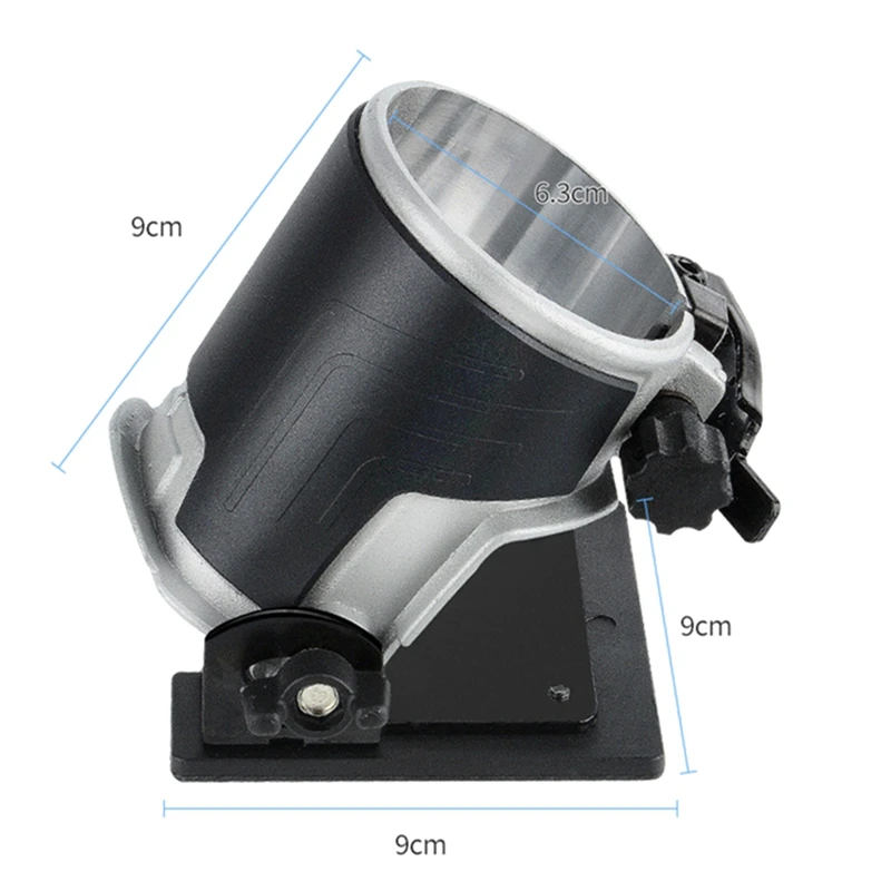 جديد سبائك الألومنيوم آلة الانتهازي قاعدة يميل مجلس النجارة حافة القاطع ل ماكيتا بطارية آلة التشذيب الكهربائية