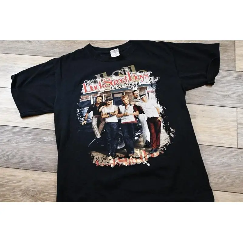 

Винтажная футболка Backstreet Boys Never Gone Tour 2005 г., средняя