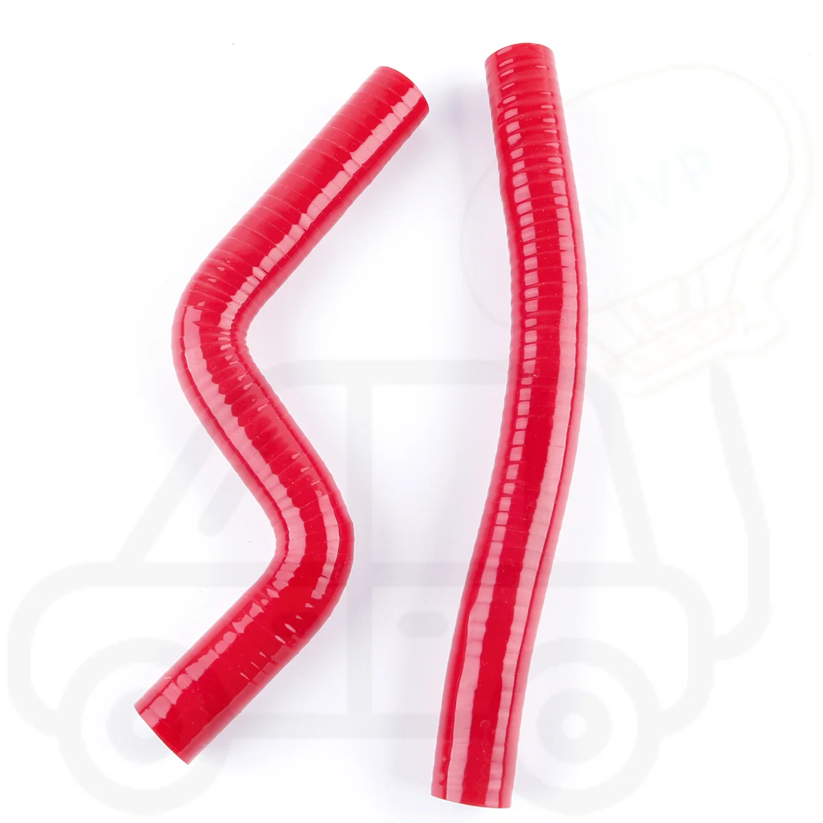 

2PCS 3PLY For 2003-2007 Polaris Predator 500 2004 2005 2006 ATV Silicone Radiator Coolant Hose Kit