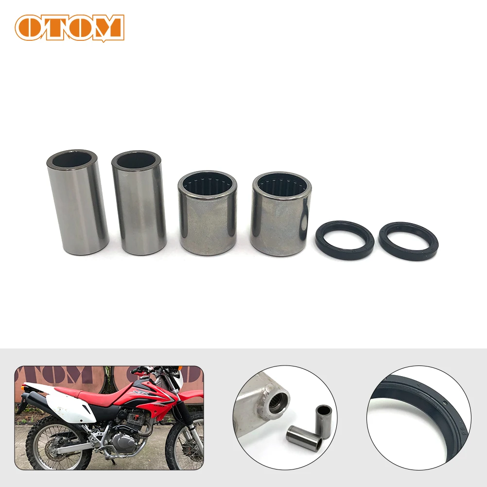 

OTOM для HONDA CRF230F CRF230L 2008-2009, задняя вилка, качающийся рычаг, игольчатые подшипники, масляное уплотнение, рукоятка оснастки. 52200-KFB-900