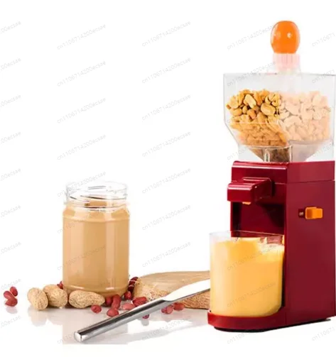 

Маленькая автоматическая машина для приготовления арахисовой пасты, бытовая машина для измельчения орехов, аппарат для приготовления арахисовой пасты