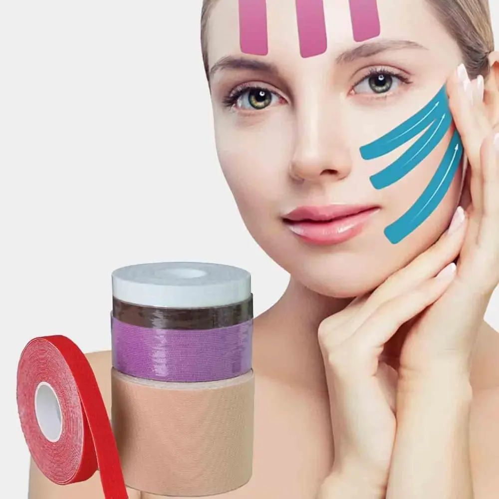 New Toning Japanese Face Tape Firming Anti-Wrinkle Face Toning Belts Tightening Skin Face Lift Tape Unisex Anti-Wrinkle