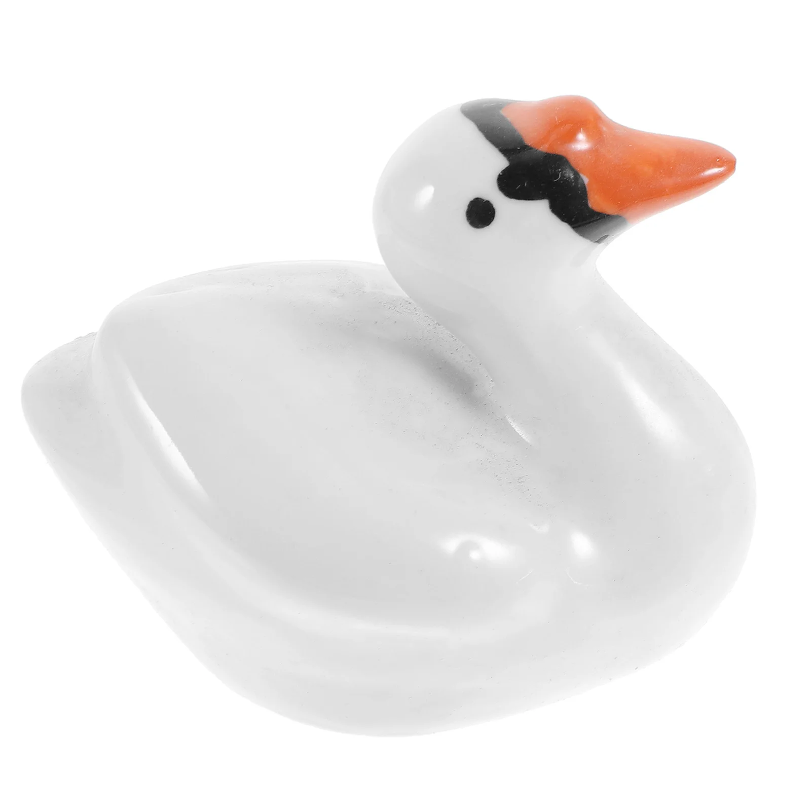 

Ceramic Small Floating Duck Statue Adorable Aquarium Decoration Fish Tank Ornament Decorative Floating Aquarium Underwater Craft