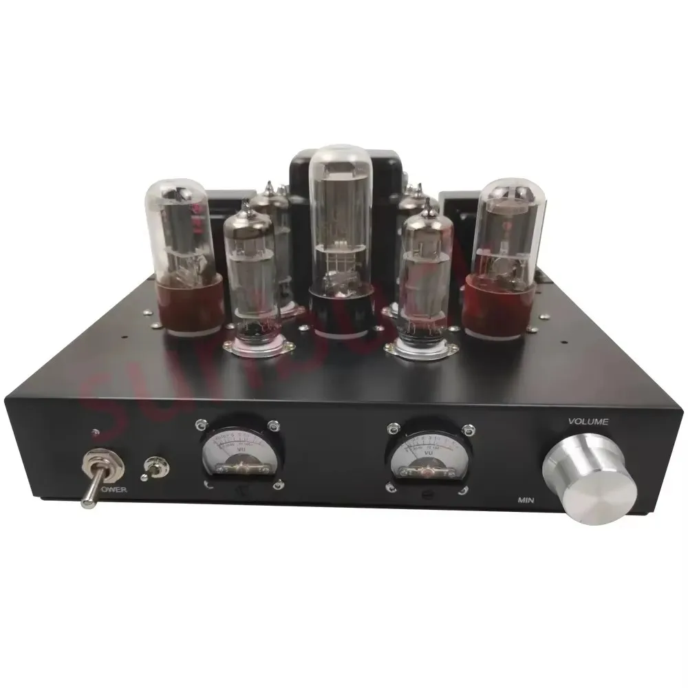 Sunbuck ручной работы HiFi 6P1 ламповый интегрированный усилитель стерео несимметричный усилитель для наушников класса A звуковой ламповый усилитель аудио
