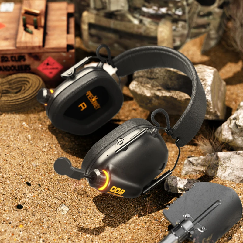 ECHOME Tactical Wired Headphone 7.1Surround Sound Gaming Headset with Noise-Canceling USB Microphone RGB Backlight for PC Laptop