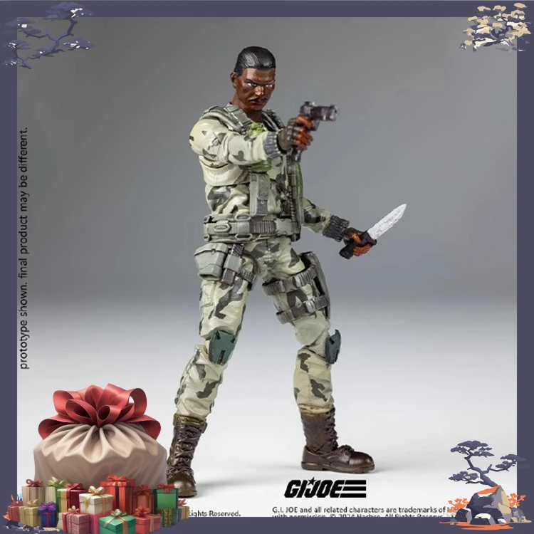 

1/18 HIYA Action Figure Exquisite Mini Series G.I.Joe Stalker Anime Collection Model Toy
