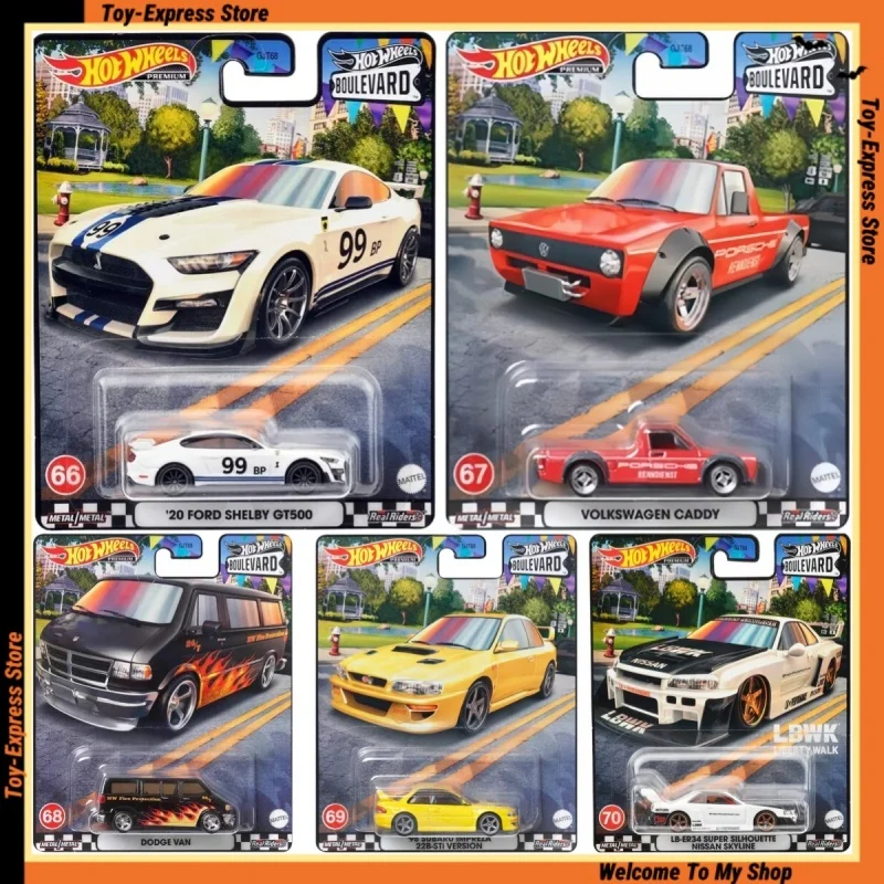 

Hot Wheels Boulevard 2023, детские игрушки Hotwheels, детские игрушки для мальчиков 1:64, модель автомобиля Ford Volkswagen Dodge Subaru Nissan, коллекционная