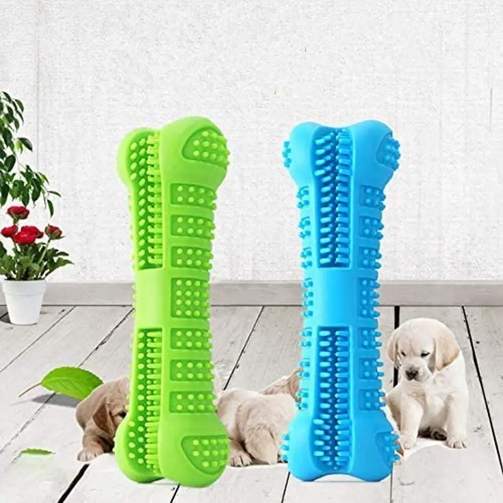 Bone Shape Chew Toys for Dogs, Pet Molar, Tooth Cleaning, Brushing Stick, Toothbrush, Doggy, Puppy, Dental Care, Pets Supplies