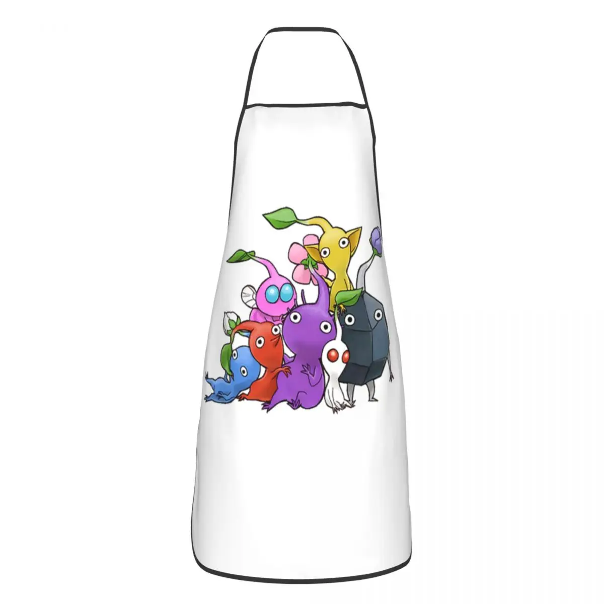 170 Pikmin Ideas Game Art Aprons Chef Cooking Baking Tablier Sleeveless Bib Kitchen Cleaning Pinafore for Women Men Painting