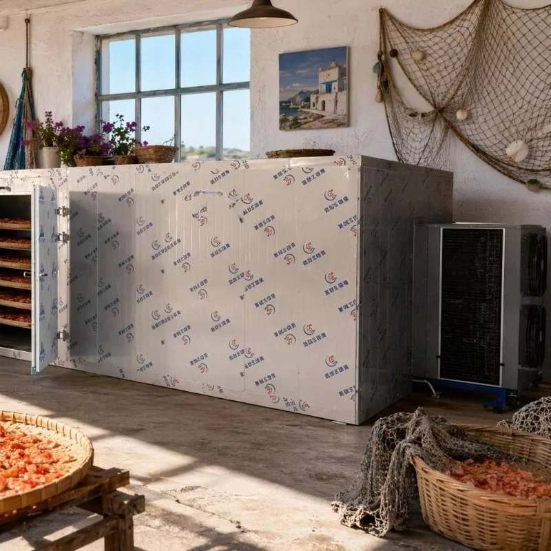 Heat Pump Seafood Dryer Fish Dehydrator Industrial Commercial Drying Equipment Custom