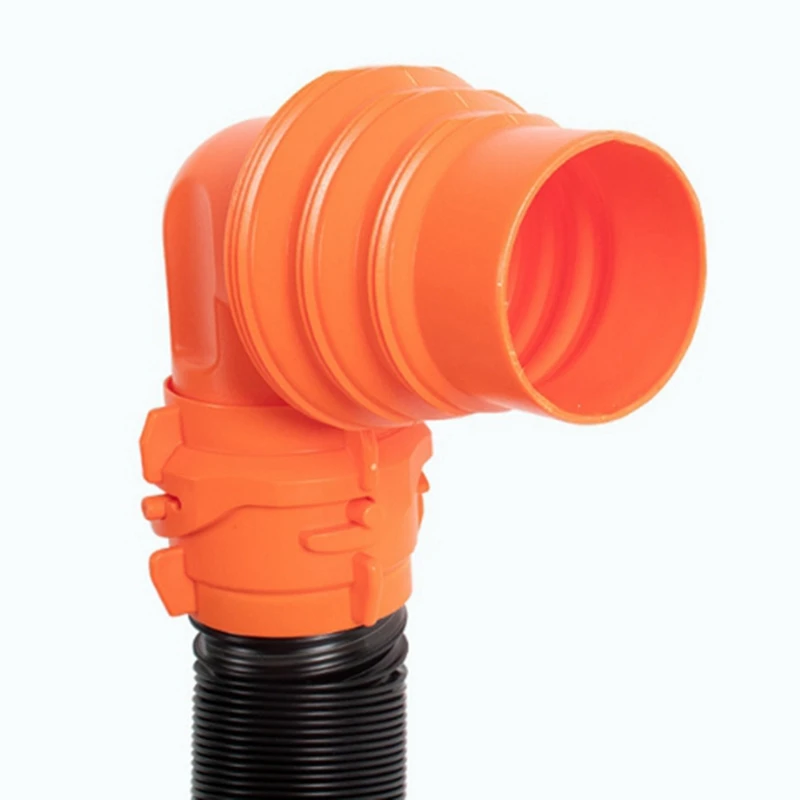 Hot 4.5M Telescopic Sewage Pipe Joint 90 ° Sewage Hose Rotary Elbow Joint Connected To Sewage Pipe RV Sewage Valve