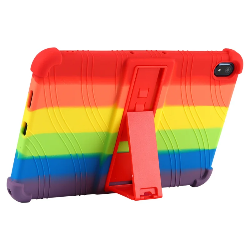 For Nokia T20 10.4 inch Tablet Case Silicone Cover with Kickstand Anti-Drop Shockproof Full Body Protective Bumper Case for Kids