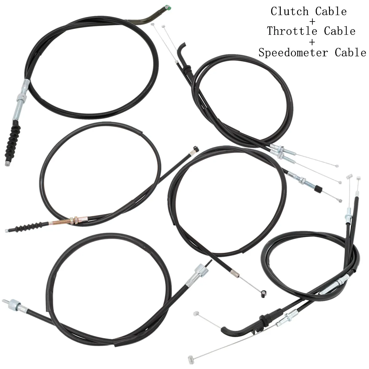 Motorcycle Speedometer/Throttle/Clutch Cable For Kawasaki Ninja 400 EX400 Z400 2018-2022 250 EX250 2008-2017 300 EX300 2013-2017