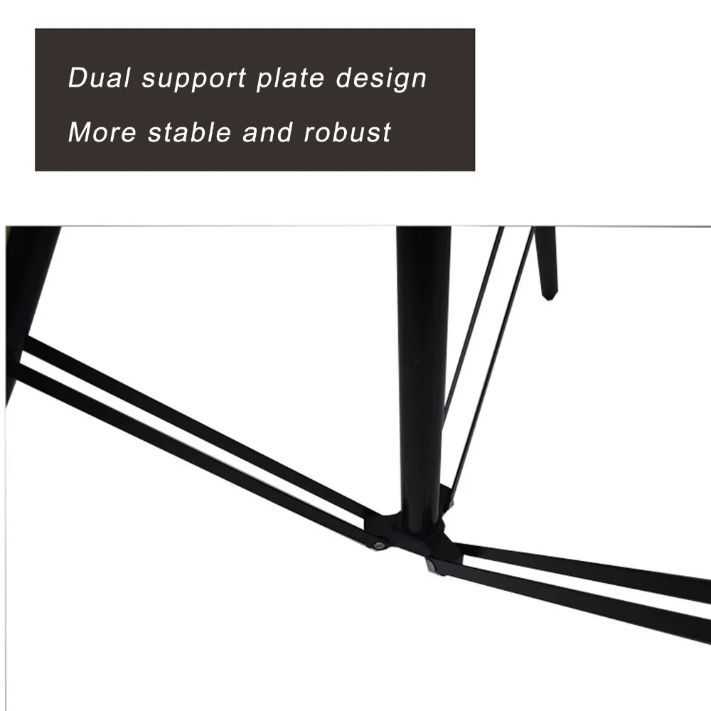 Adjustable Height IV Pole Stand Carbon Steel 4 Hooks 3 Legs Infusion Stand Space Saving Stainless Steel Collapsible IV Pole