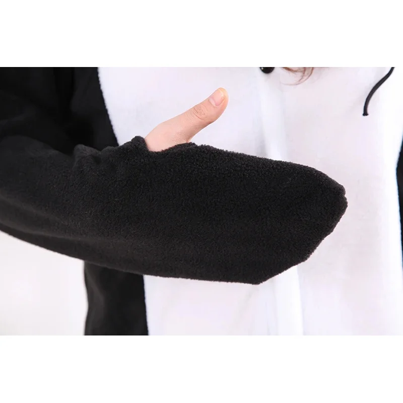 Kigurumi Penguin Black Onesies Unisex Sleepsuit Adult Pajamas Cosplay Costumes Animal Onesie Sleepwear Jumpsuit For Male Famale