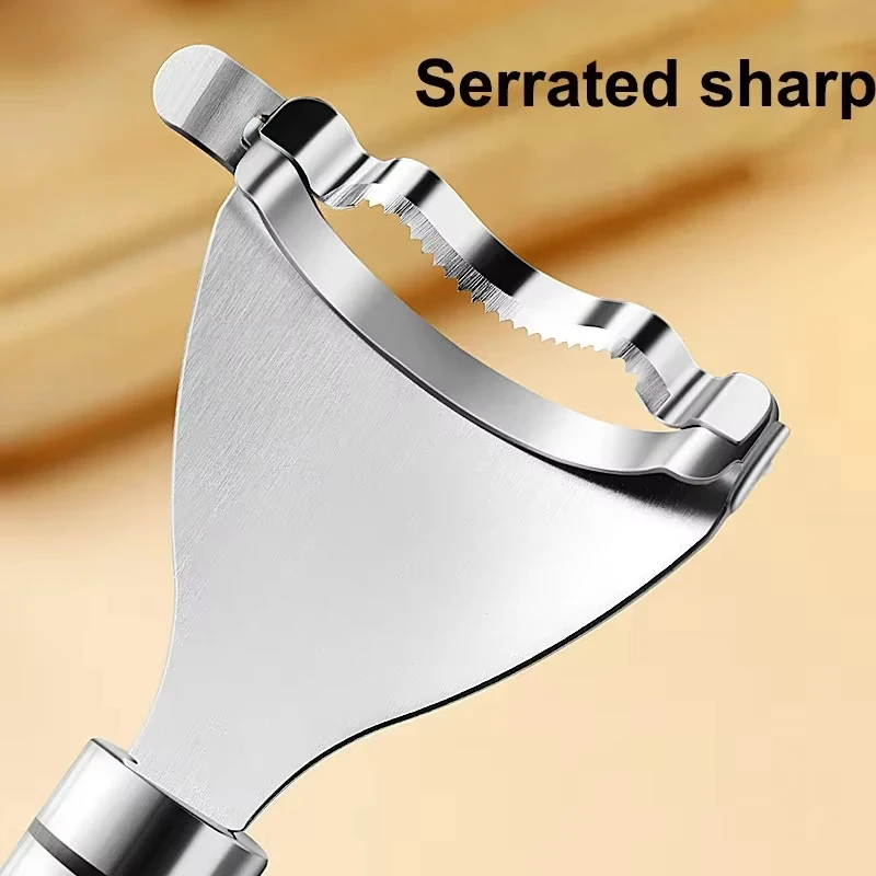 304 Stainless Steel Corn Peeler Serrated Corn Stripper Peelers Kitchen Shaver Planer Thresher Cutter Fruit Vegetable Gadget Tool