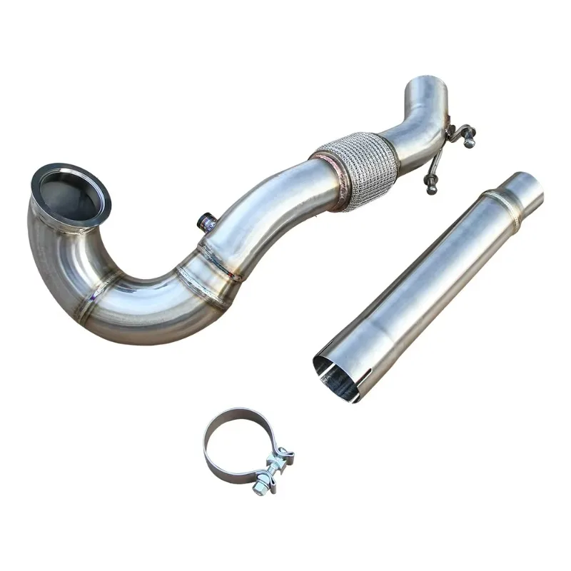 3.5" SS304 Exhaust Downpipe for 2013+ VW Golf MK7 MK7.5 GTI Jettle Seat Leon Cupra 5F/RS 5E TFSI Audi A3 Downpipe
