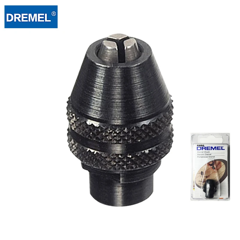 Dremel 4486 Mandril Universal Multi Mudança Rápida Keyless Substituição para 3000 4000 7700 8200 Preto Multipro Ferramentas Rotativas para Trabalhar Madeira