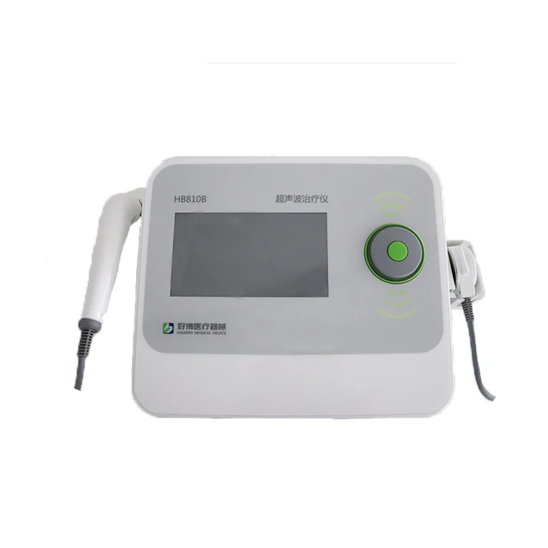 

Portable physiotherapy ultrasonic therapy instrument ultrasonic therapeutic apparatus rehabilitation device dual head probes