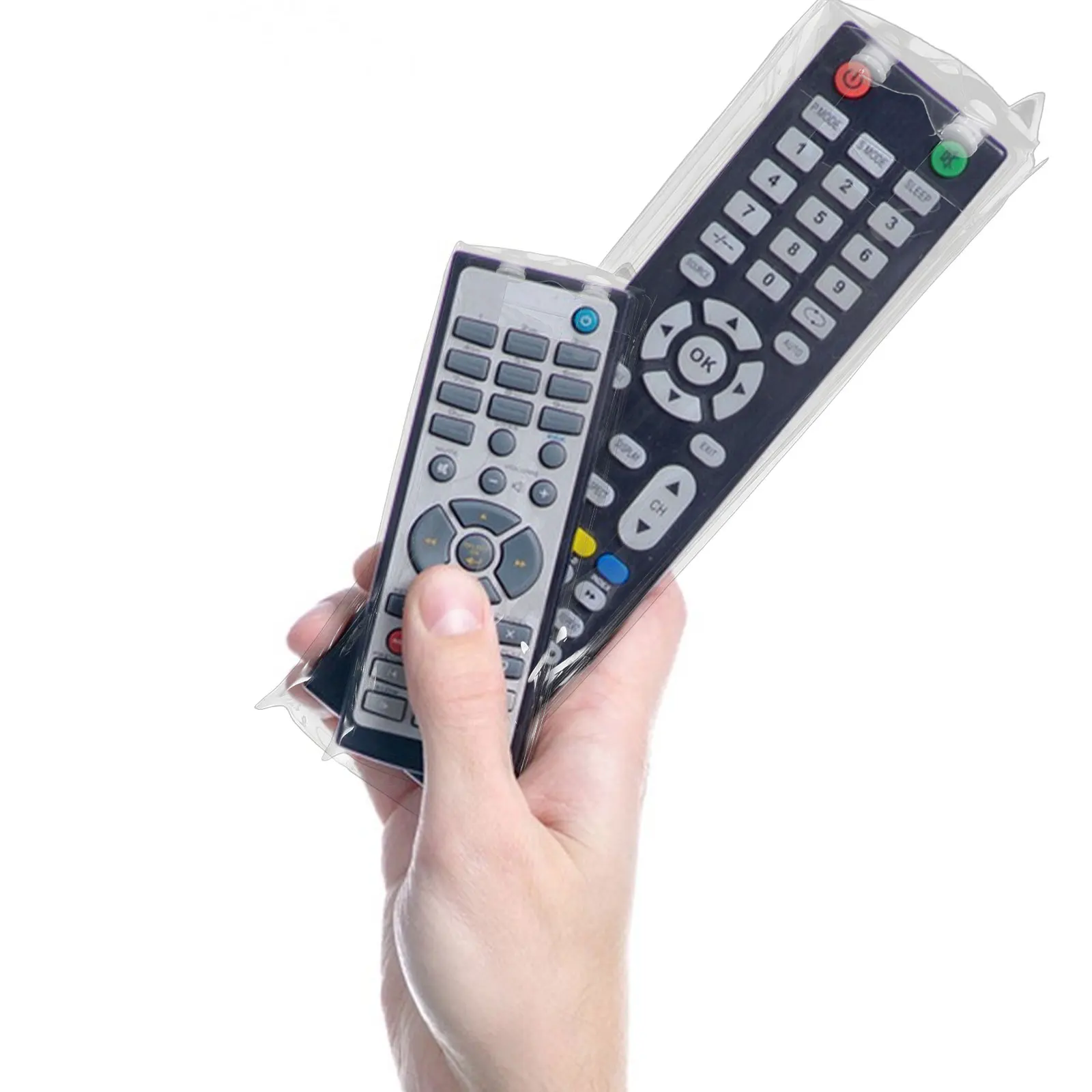 

Remote Control Pvc Protective Cover Waterproof Transmitter Guard Industrial Universal Plastic Sleeve Dustproof Shockproof