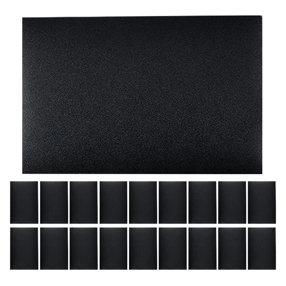 

50Pcs Chalkboard Labels Reusable Erasable Blackboard Stickers for Jars Pantry Kitchen Storage Bins Craft Organization