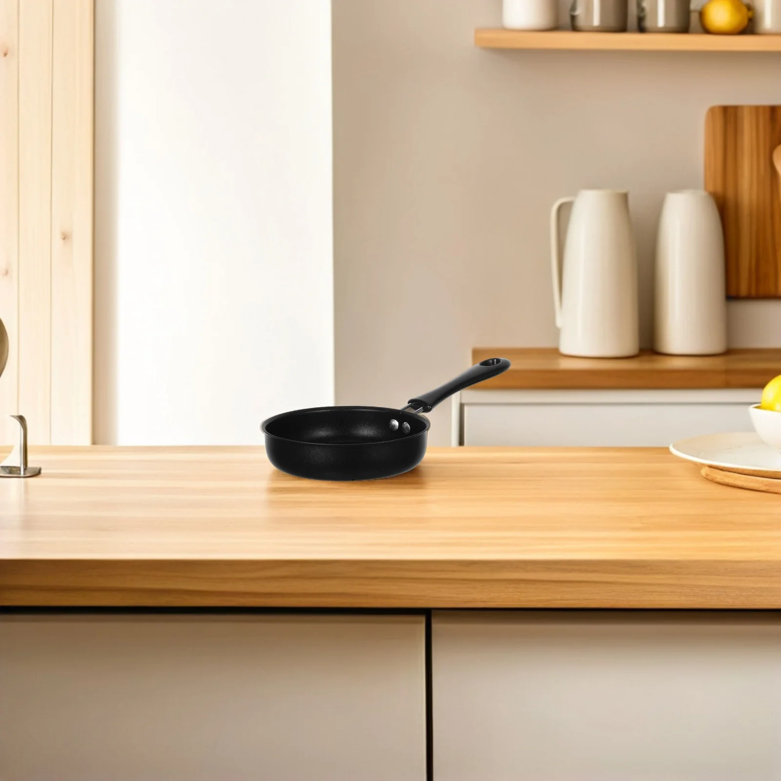 

Mini Frying Pan with Non Stick Coating Small Skillet for Eggs Pancakes Fast Heating Easy Cleaning Cookware for Induction Gas