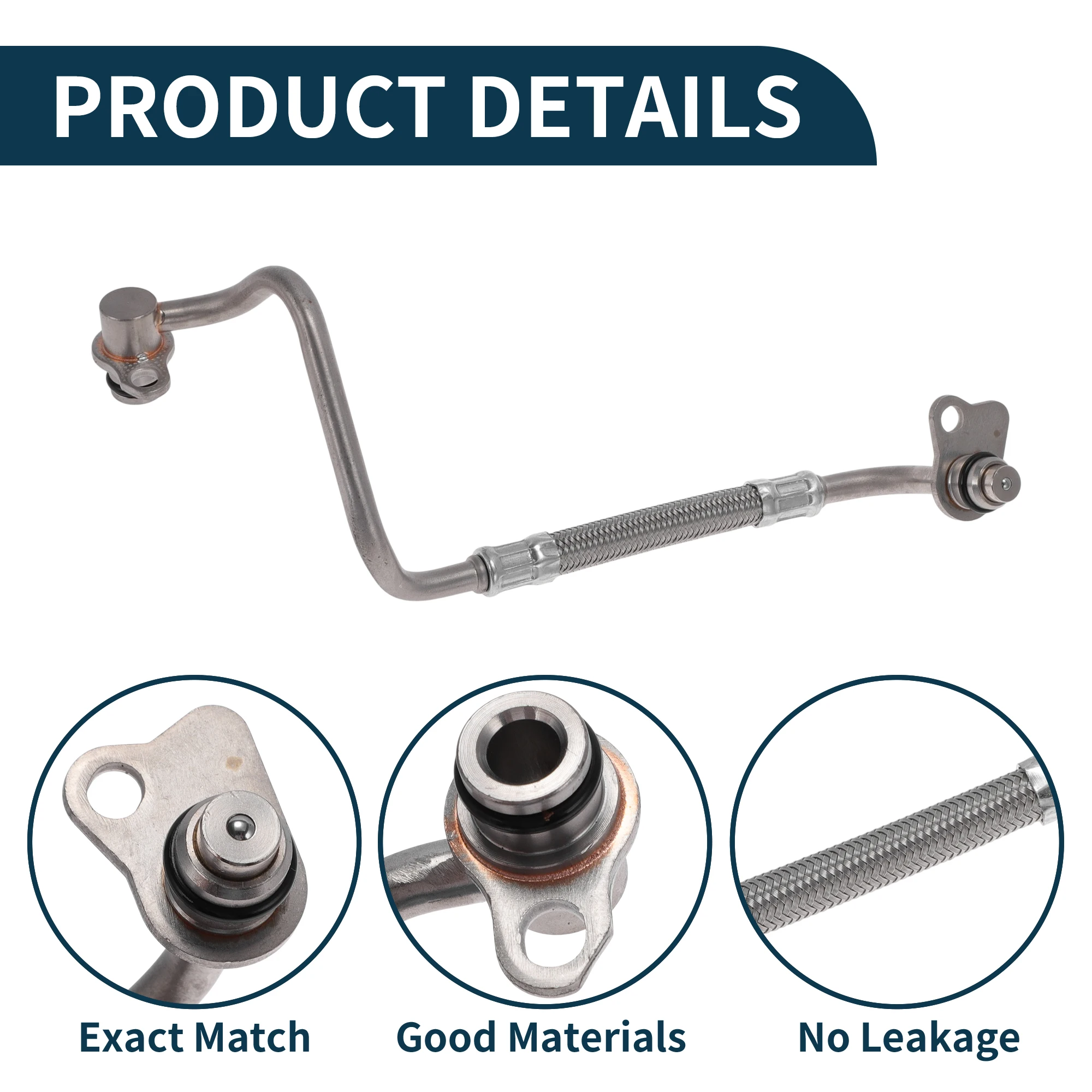 

Шланг радиатора UXCELL для BMW 228i 2014-2016 No 667560 Металлический шланг радиатора серебристого тона