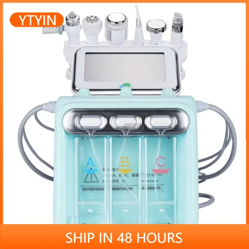 

YTYIN7 In 1 Small Bubble Water Oxygen Jet Peel Multifunction Facial Cleansing Beauty Hine