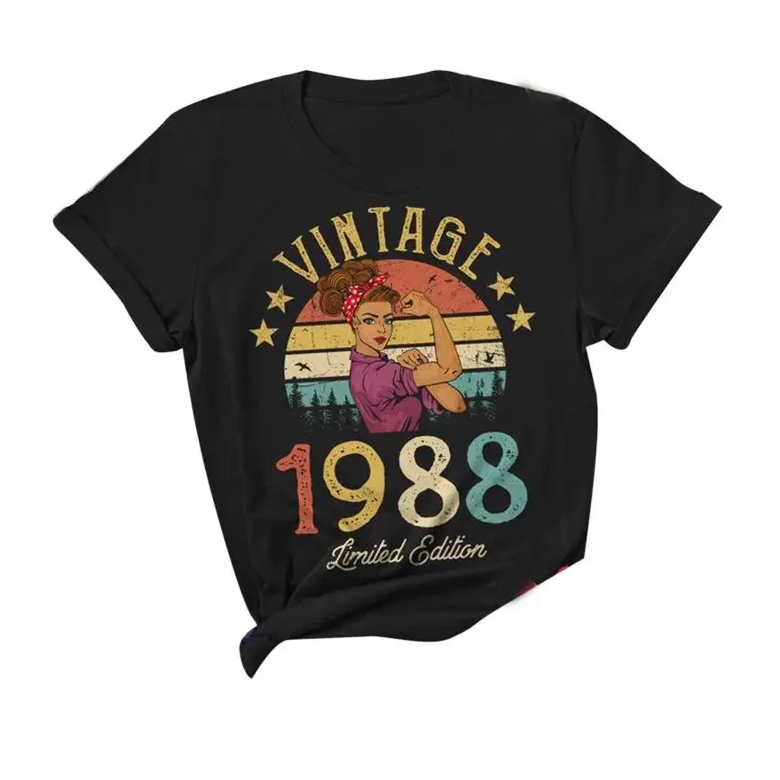 Vintage Legends Born in 1980 44 Years Old T Shirt Men T-shirt Birthday Retro Anniversary Tees Top Streetwear Tshirts
