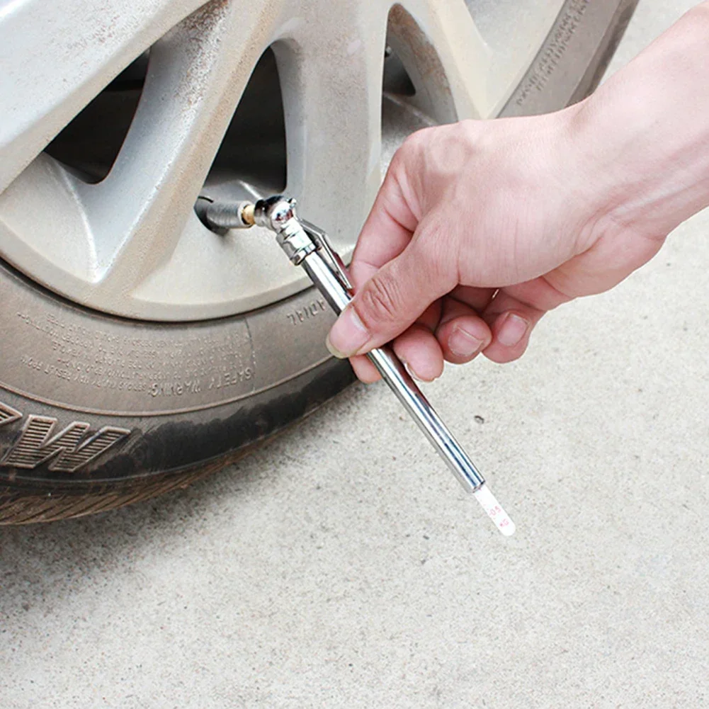 

1pcs Accurate Tyre Pressure Gauge Pen Auto Bike Car Motor Tool 5-50 PSI 0-3.5 KG Auto Tire Pressure Gauge Barometer