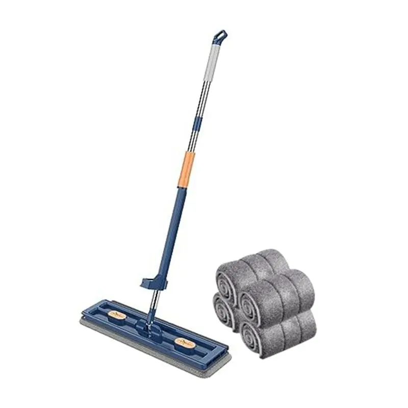 AA81-Microfiber Mop 42Cm Dust Mop For Home Cleaning, Suitable For Hardwood, Laminate, Tile